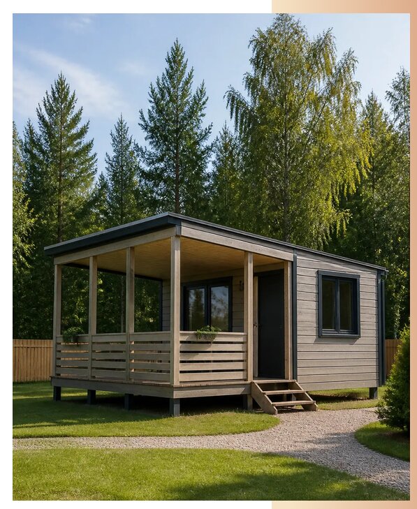 Дачные домики с террасой в Гае по цене от 355810 р. | БытовкаПрофи-Гай